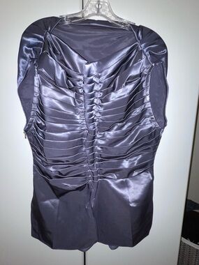 Spine Ruching Back Detail Blouse